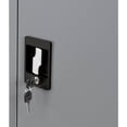 thumbnail image 3 of Global Industrial Wall Mount Storage Cabinet 18""W x 12""D x 26""H Assembled Gra, 3 of 6