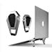 thumbnail image 2 of Support d'Ordinateur Portable Invisible-2 Pcs, Mini Pad de Refroidissement en Aluminium, Support de Clavier d'Ordinateur, Support Ergonomique Léger pour Bureau d'Ordinateur Portable pour MacBook Pro/Air, Lenovo, Tablette et Ordinateur Portable 12-17 Pouces, 2 of 15
