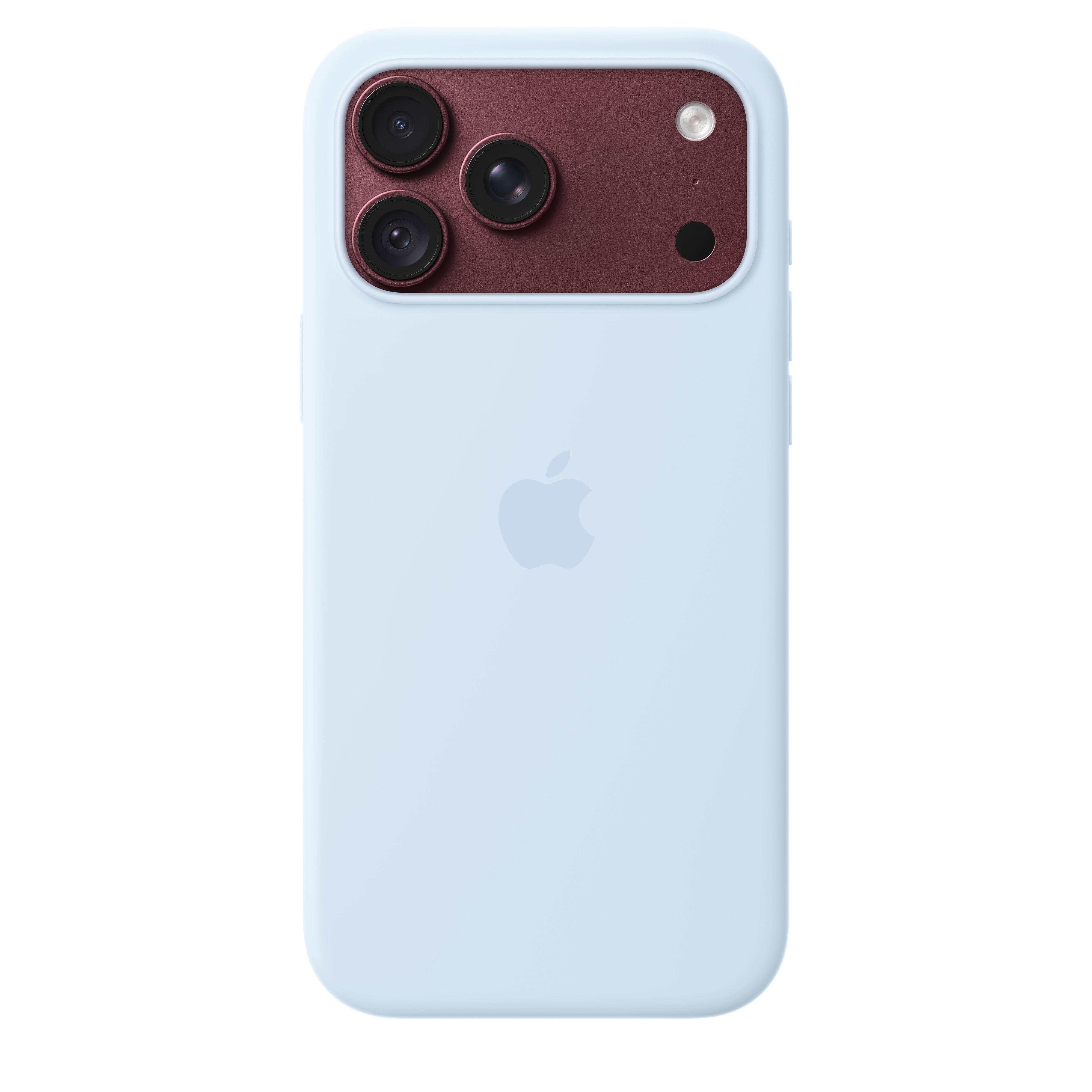 Apple iPhone 18 Pro Max Silicone Case with MagSafe – Crisp Blue