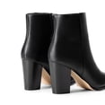 thumbnail image 3 of Botines de Mujer DREAM PAIRS con Tacón Grueso Negro Talla 7.5, 3 of 9