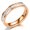 rosegold, variant on Gold Rings for Women,Secure Structure Fashion Rings for Women,Non-Reactive Skin Tarnish Free Gold Rings,Rosegold Plated