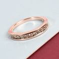 thumbnail image 5 of Natural Champagne Diamond ring, Champagne Diamond Rose gold Ring, 18k Rose gold Filled Ring, Gift for her, Mother's Day Gift ring, 5 of 5