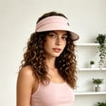 thumbnail image 5 of Zynoxe Sun Visor Hats for Women Outdoor Breathable Sun Protection Wide Brim Adjustable Strap Sprots Sun Hat for Baseball Hiking Golf, 5 of 5