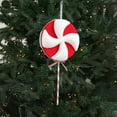 thumbnail image 5 of Christmas Decorations Indoor Tree Picks: Large Red White Peppermint Lollipop Christmas Picks for Tree, Cute Candy Picks Ornaments for Xmas Tree Topper Home Office Holiday Party Vase Decor, 5 of 8