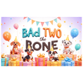 thumbnail image 2 of Yatrandify Colorful Theme Puppy Party Banner Dog Celebration Polyester Material for Kids Pet Birthday Party Indoor Decoration, 2 of 7
