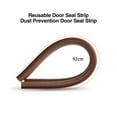 thumbnail image 5 of Wussanun Adjustable Under Door Draftblocker 37 Inch for Double Doors - Noise Reducing & Dust Resistant Insulation Strip, 5 of 10