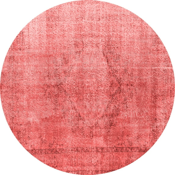 Ahgly Company Indoor Round Persian Red Traditional Area Rugs, 6' Round