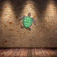 thumbnail image 5 of Decoración de pared de tortuga de metal Arte de pared de tortuga para el hogar Dormitorio Sala de estar, 5 of 5