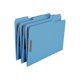 Smead - Fichier à Barre Plate - pour Lettre - à Onglets - Bleu (pack de 50) – image 1 sur 9