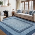 thumbnail image 2 of CazToi Modern Print Rug Washable Rugs Soft Bedroom Rug Geometric Large Area Rug Non Slip Throw Rugs Stain Resistant Carpet for Living Room Nursery Dining Room, 2 of 8