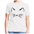 thumbnail image 4 of AJIWYH Boys Polo,Girls Shirt,Short Sleeve Cat Prints T Shirt Tops White 6-7 Years, 4 of 4