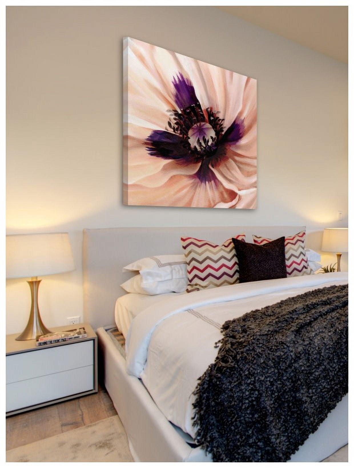 "Poppy Dreams II" Painting Print on Wrapped Canvas