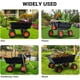 thumbnail image 5 of Heavy-duty 800 lbs garden dump cart con 10-pulgada tires, ideal para para yard, garden, y lawn work, 5 of 5