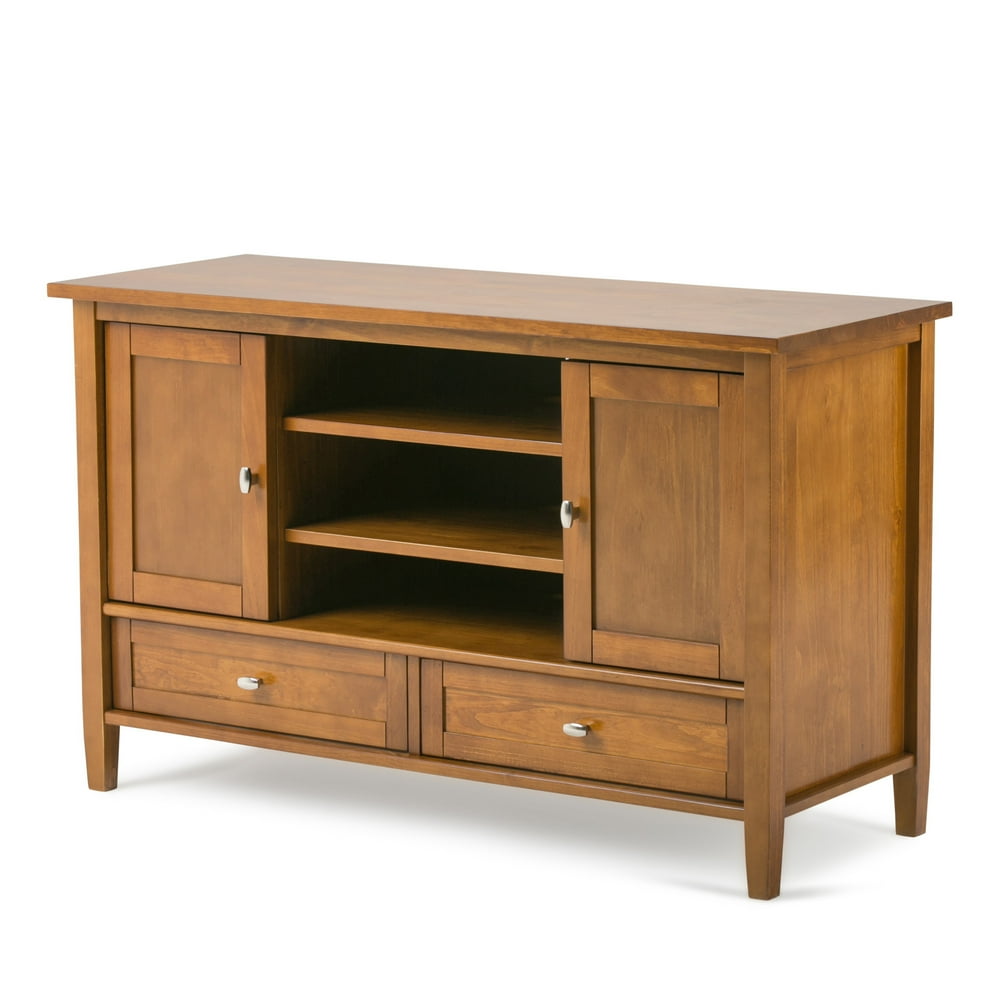 Brooklyn + Max Lexington Solid Wood 47 inch Wide Rustic TV Media Stand