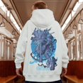 thumbnail image 2 of Sudadera con capucha con estampado gráfico de cazador de anime de otoño para hombre, sudaderas con capucha de gran tamaño a la moda de hip hop, sudaderas casuales divertidas Y2K, ropa de calle con cap, 2 of 5