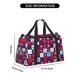 thumbnail image 3 of Balery golf Bolsa de Gimnasio para Mujeres, Bolsa de Viaje con Bolsillo Húmedo, Bolsa de Fin de Semana para Mujeres, Bolsa de Viaje Resistente al Agua, 3 of 7