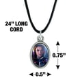 thumbnail image 4 of Riverdale Veronica Character Antiqued Oval Charm Pendant with Black Satin Cord, 4 of 5