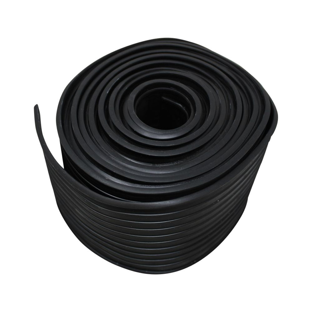 20 Ft Garage Door Bottom Rubber Weather Strip Seal U-Bottom T Style Ends