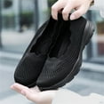 thumbnail image 6 of NOKIO Women'S Breathable Sneakers Women'S Walking Shoes Women'S Supportive Workout Shoes Fashion Summer Women Sneakers Mesh Breathable Comfortable Lightweight Slip On Shallow Mouth, 6 of 9