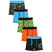 Athletic Works Boys Performance Game Boxer Briefs, 5 Pack, Sizes S-XL