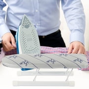 Raindrops 2-Pack Mini Folding Ironing Boards for Home Use, Compact Tabletop Clothes Ironing Stations, Portable and Space-Saving