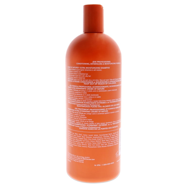 Creme of Nature Ultra Moisturizing Shampoo, Kiwi & Citrus, 32 oz