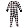 thumbnail image 2 of Hudson Baby Infant Boy Cotton Zipper Sleep and Play 3pk, Moose, 6-9 Months, 2 of 4