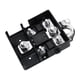 thumbnail image 3 of Accesorios automotrices de conector de terminal de batería de la caja de fusibles fáciles de instalar piezas de alto rendimiento 32V 400A para 6.6cmx7.8cm, 3 of 8