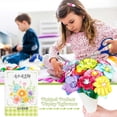thumbnail image 1 of Paper Flower Science Kit for Kids with Portable Flower Box, DIY Handmade Craft Set for Children's Educational Activities, Learn Color Reactions and Botanical Science Through Creative Play, 1 of 9