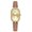 Gold Brown, variant on Oval Gold Watches for Women-Vintage Dress Style-Leather Strap | Easy-to-Read Oval Dial, Dainty Vintage Look, Elegant Analog Quartz Wristwatch