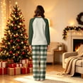thumbnail image 5 of Lvotionpl 2026 Family Christmas Pajamas Matching Sets, Match Family Christmas Pjs Long Sleeve Top & Pants Set Matching Holiday Family Pajama Xmas Sets, 5 of 5