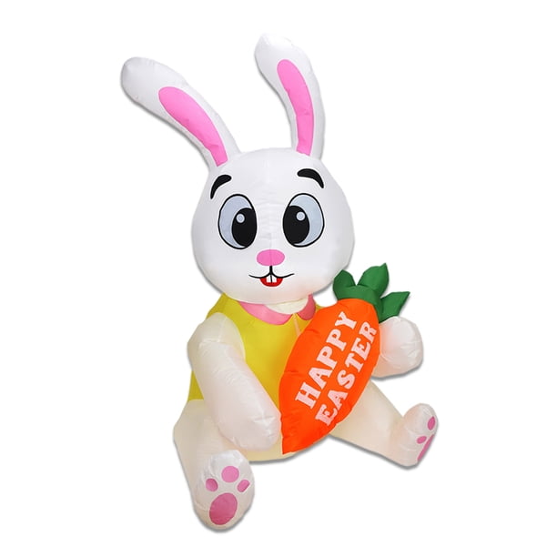 Pascua en forma de animal Inflable Ornamento Patio Porche Frente Adorno Decoración Banquete Decoración Holiday Hogar Suministros Estados Unidos Enchufe Inevent HA028162-00B