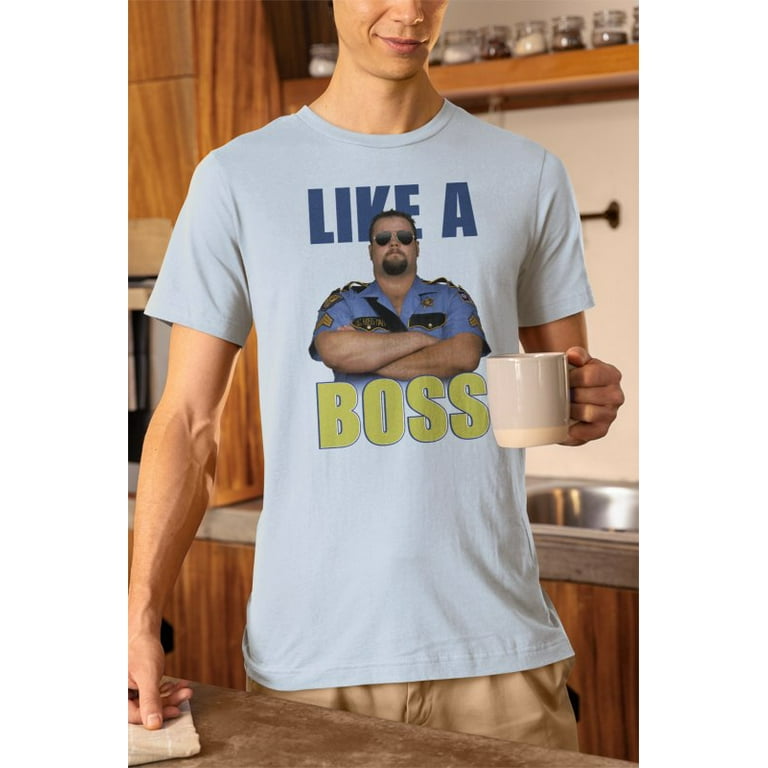Big Boss Man Like a Boss Blue T shirt