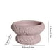 thumbnail image 3 of pstuiky Vela de meteorito de cemento recipiente de cristal sin llama soporte para velas romántico y duradero., 3 of 6