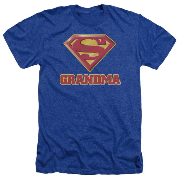 Superman - Super Grandma - Heather Short Sleeve Shirt - XXX-Large