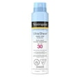 thumbnail image 1 of Neutrogena Ultra Sheer Body Mist Sunscreen Spray SPF 30 with UVA/UVB Broad Spectrum Sun Protection, Lightweight, Water-Resistant, Oil-Free, Non-Comedogenic & Oxybenzone-free, 141g, 1 of 8