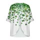 thumbnail image 4 of Mujeres de Manga Larga Tops Casual Protección Solar Moda Parkrite Impresión Gasa Abierta Cardigan con Mangas 3/4, Transpirable Capa de Verano Superior, 4 of 5