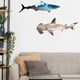 thumbnail image 5 of Animales Marinos, Decoración De Pared Artística Con Forma De Pez De Acero Inoxidable Para Sala De Estar Y Dormitorio Guardurnaity HA042872-01, 5 of 6