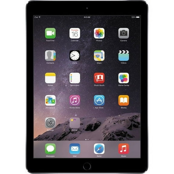 Restored Apple iPad Air 2 128GB Space Gray Wi-Fi MGTX2LL/A (Refurbished)