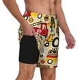 thumbnail image 3 of Haiem Vehicles Men'S Quick-Dry Swim Trunks: Comfortable Beach Shorts With Mesh Lining And Pockets - Ideal For Swimming And Sunbathing Large, 3 of 9