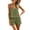 Army Green#21, variant on L Womens Cami Pajama Sets 2 Piece Cute Pjs Soft Tank Tops Elastic Waist Shorts with Pocket Summer Beach Lounge Sets White