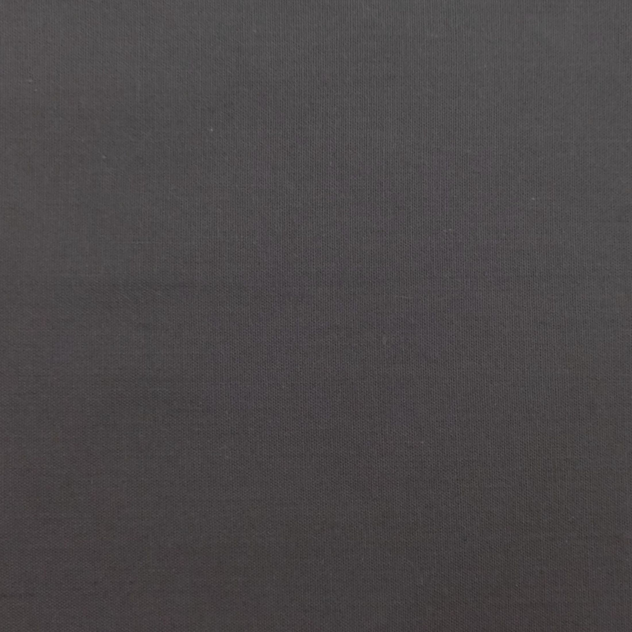 Shason Textile 4 Yard Cut Poly Cotton Fabric, Dark Grey, 44" Wide for Craft & Quilting Projects