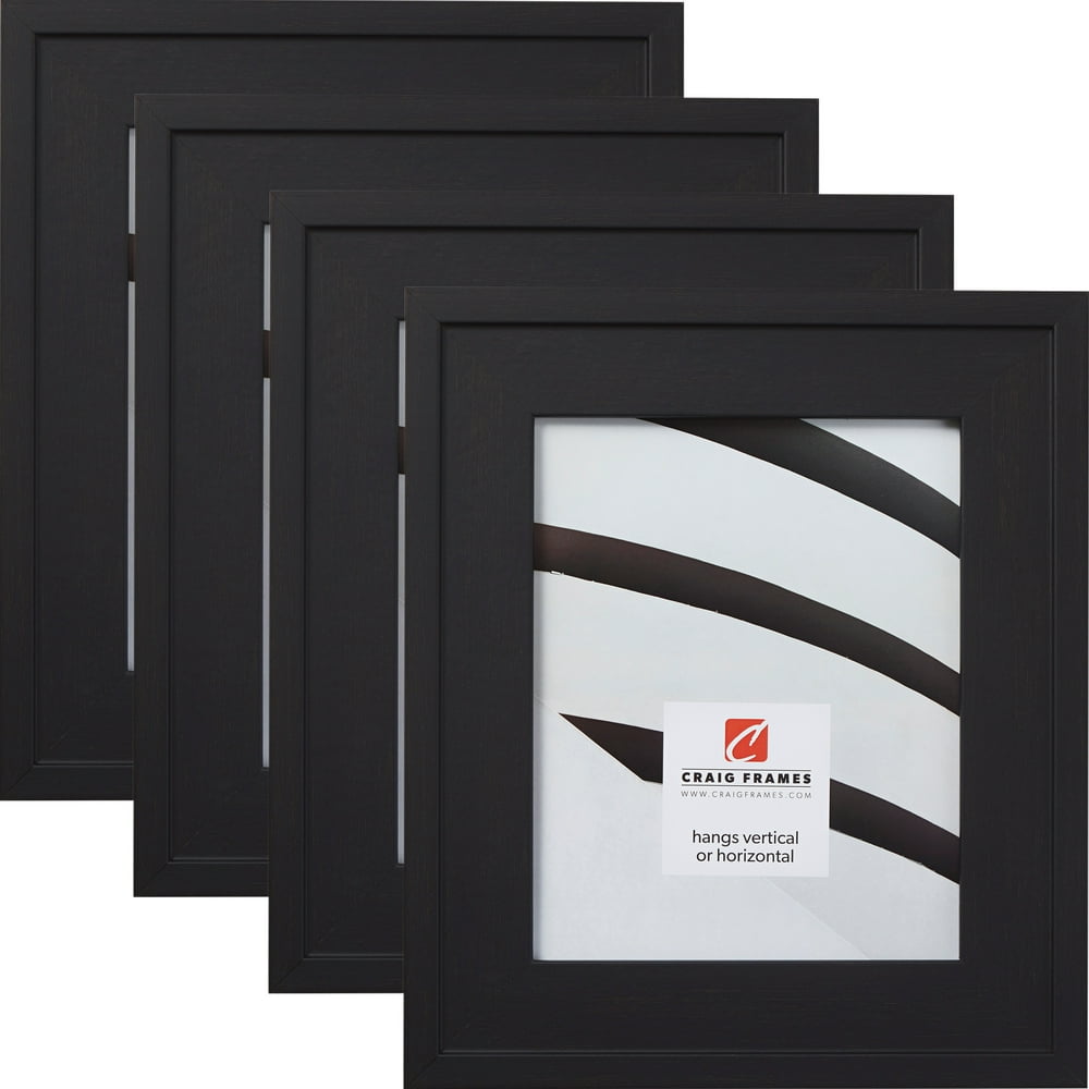 Craig Frames Marshall Step Composite, Wide Black Coffee Picture Frame