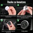 thumbnail image 3 of serony Dashboard Clock For Car Motorcycle And Watch With Easy-to-Read Display Silent Metal Car Clock Black Luminous, 3 of 6