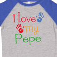 thumbnail image 4 of Inktastic Pepe Grandkids Handprints Boys or Girls Toddler T-Shirt, 4 of 5