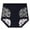 Black, variant on yunLCZ Women’s Seamless Hipster Underwear Custom High Waist Striped Tangas No Show Bikini Custom Thongs Women Underwear Cotton Thong Wasit Hipster Brief Panties for Ladies
