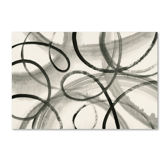 Trademark Fine Art 'Calligraphia' Canvas Art by Sue Schlabach