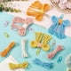 thumbnail image 5 of Kit para hacer 4 llaveros de macramé con lazo y borlas. Incluye instrucciones., 5 of 8