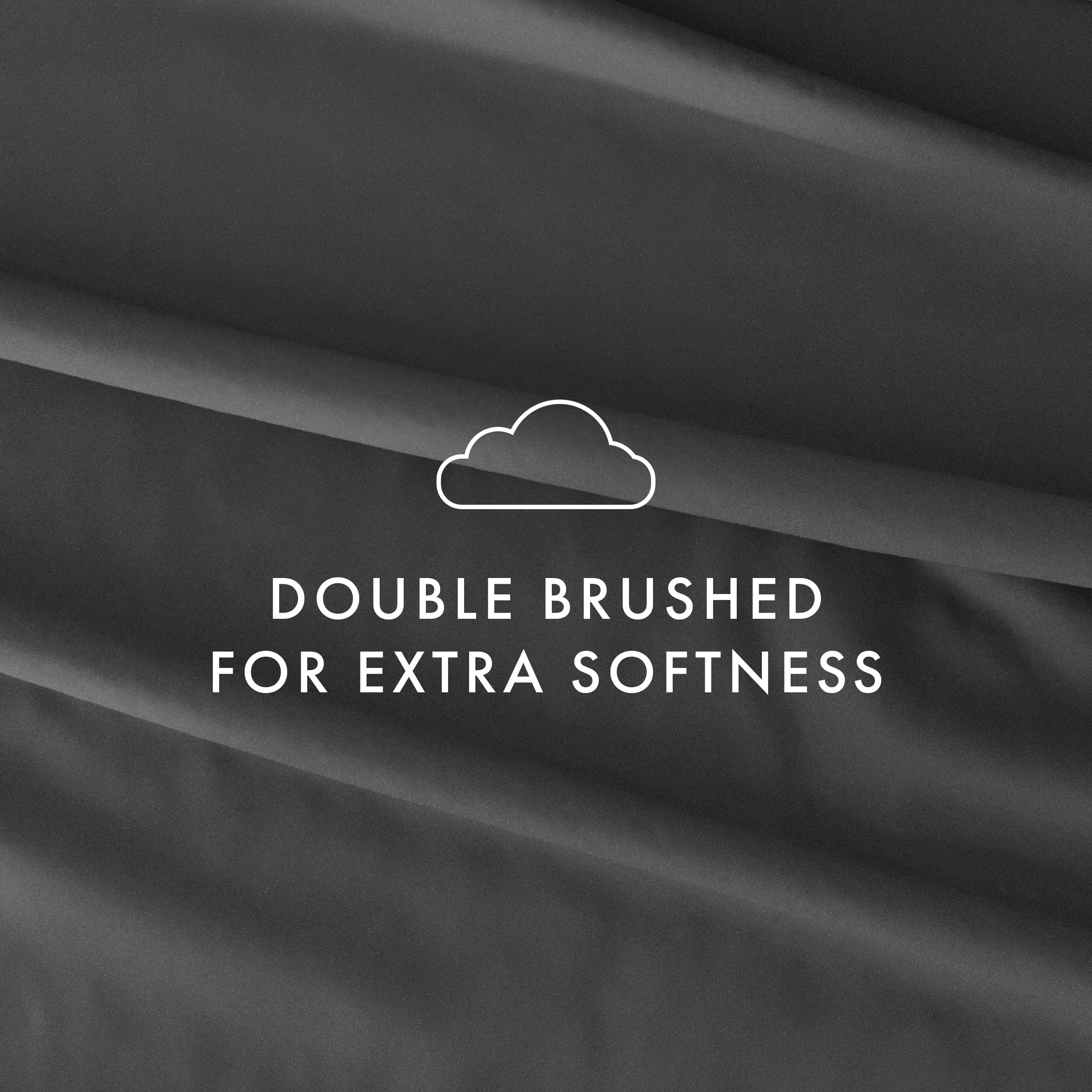 Noble Linens 4 Piece Solid Microfiber Bed Sheet Set, Gray, King