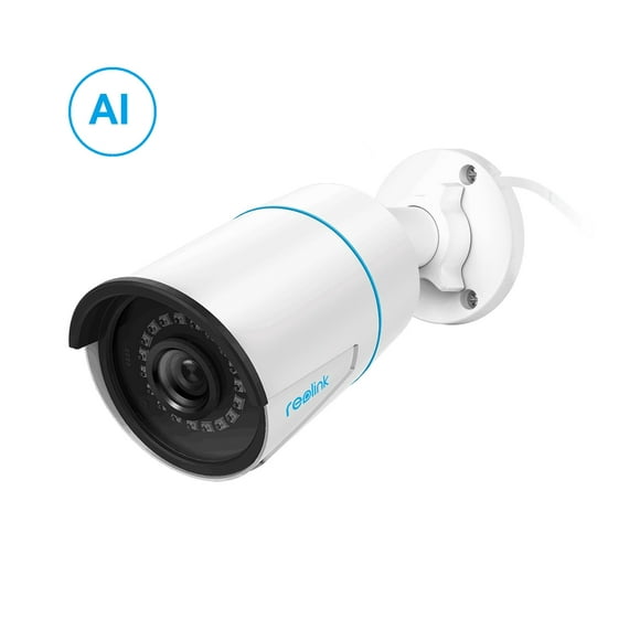 Reolink 5MP QHD+ Indoor/Outdoor Security Camera | PoE Camera, AI Person/Vehicle Detection, IP66 Weatherproof for iOS & Android - RLC-510A